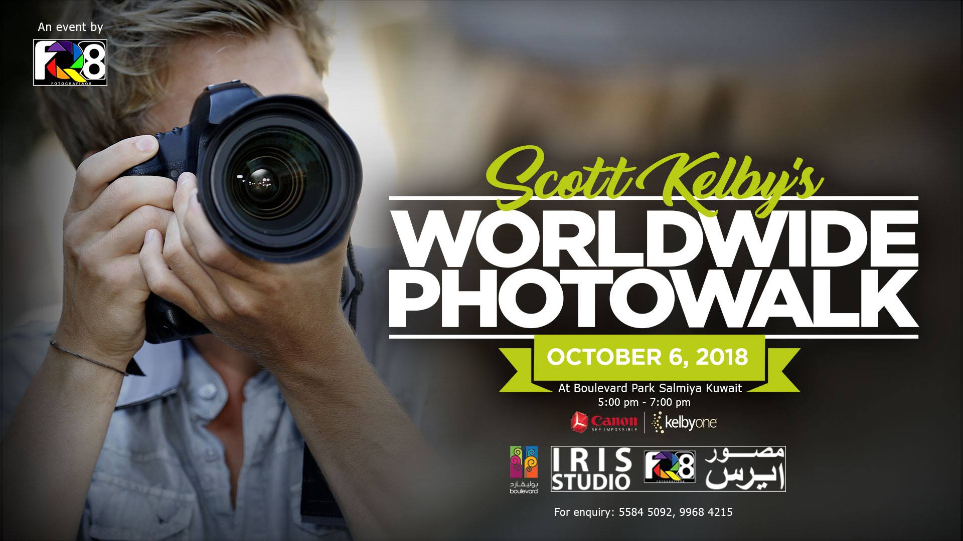 Scott Kelby's Worldwide Photowalk 2018 Poster